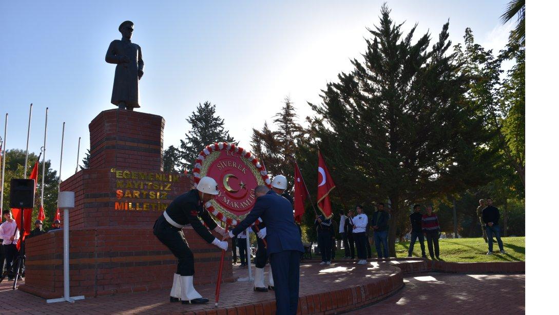 Siverek'te 10 Kasım Atatürk'ü Anma Programı Düzenlendi