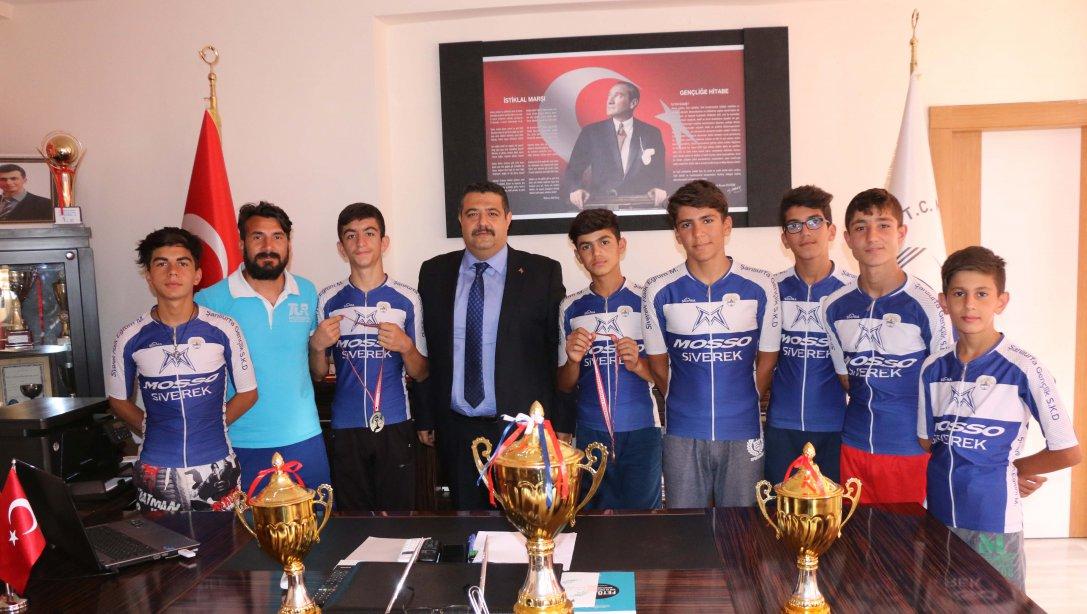 Siverek Bisiklet Takımı Türkiye 2.'si oldu