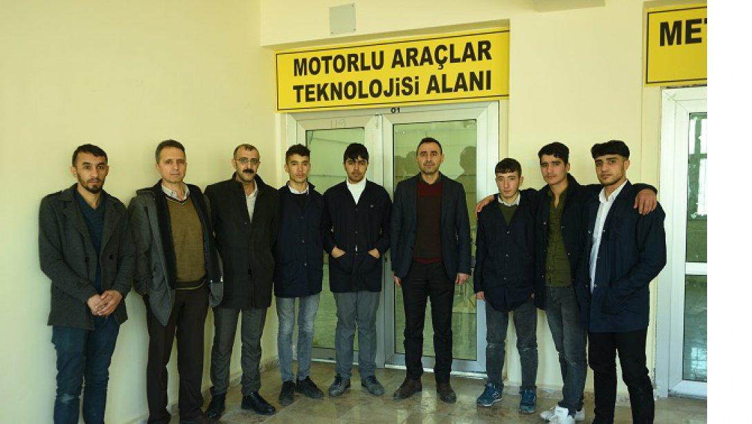Ahmet Koyuncu Mesleki ve Teknik Anadolu Lisemizde Motorlu Araçlar Teknolojisi Atölyesi Açıldı