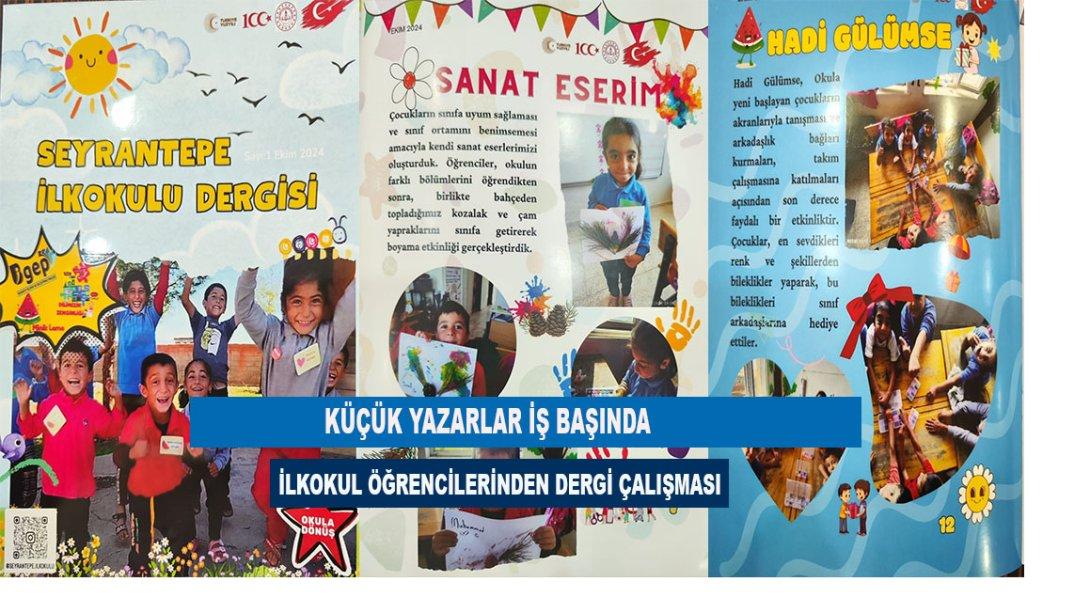 Küçük Yazarların İlk Adımı: Seyrantepe İlkokulu Dergisi Yayınlandı