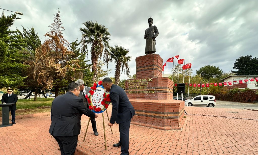 24 Kasım Öğretmenler Günü'nü Anlamlı Bir Törenle Kutladık