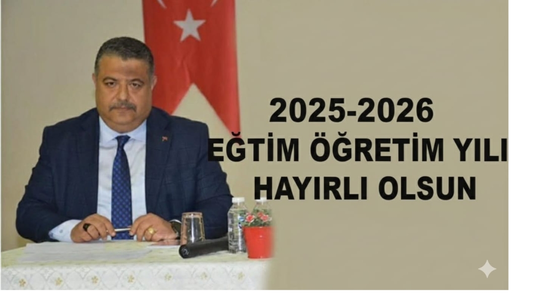 Siverek İlçe Milli Eğitim Müdürümüz Sayın Nuri Kapanoğlu'ndan yeni eğitim-öğretim yılı mesajı