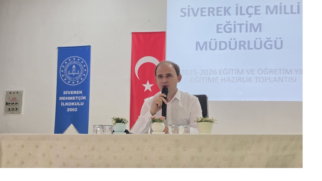 Siverek'te 2025-2026 eğitim yılı hazırlık toplantısı